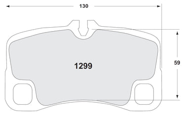 PFC Brake Pads 1299.XX.18.44 REAR